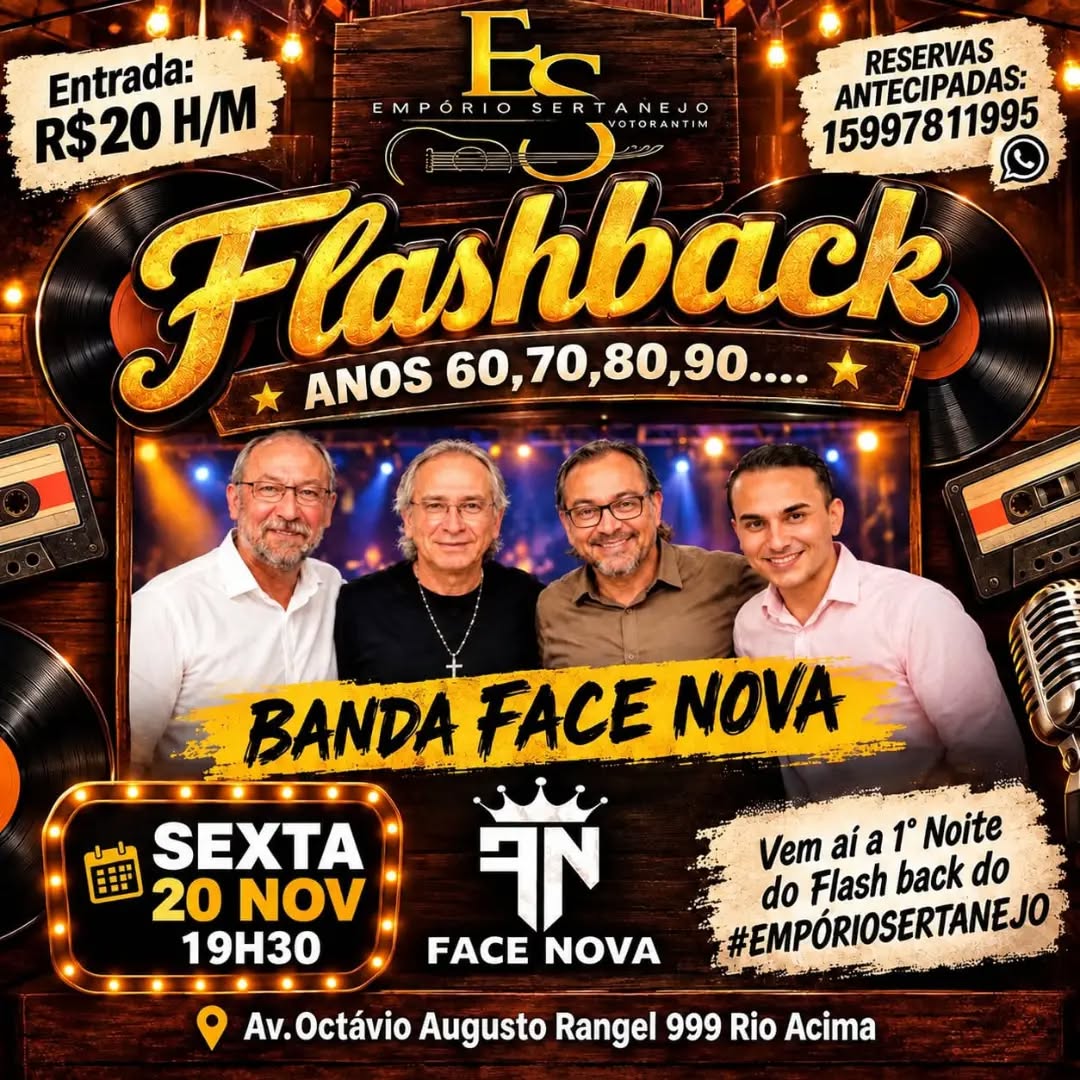 1ª Noite do Flashback no Empório Sertanejo