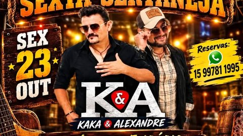 Sexta Sertaneja com Kaka & Alexandre