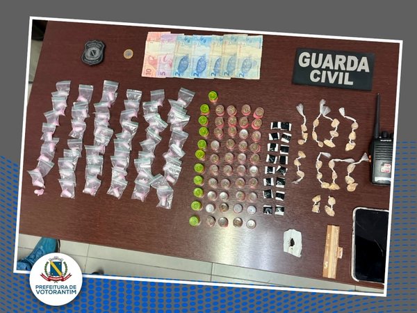 GCM apreende adolescente suspeito de tráfico de drogas