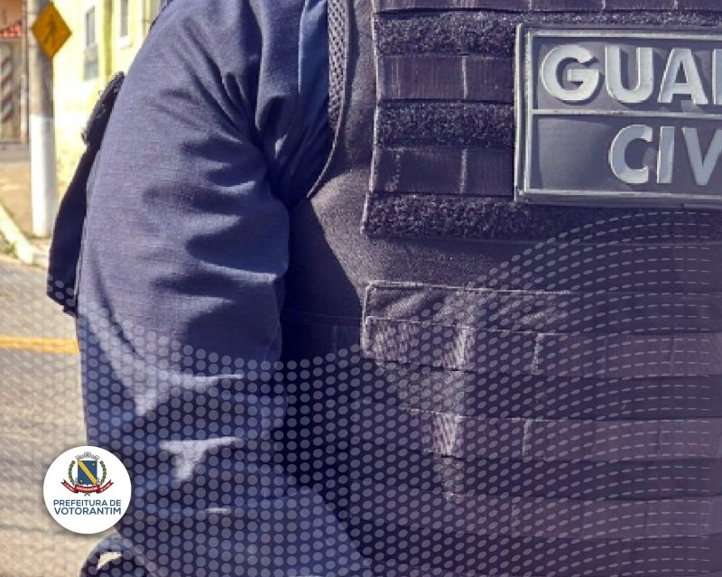 GCM detém suspeito por tráfico de drogas no Jardim Maria José