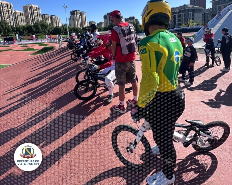 Copa do Mundo de BMX leva representantes de Votorantim à China