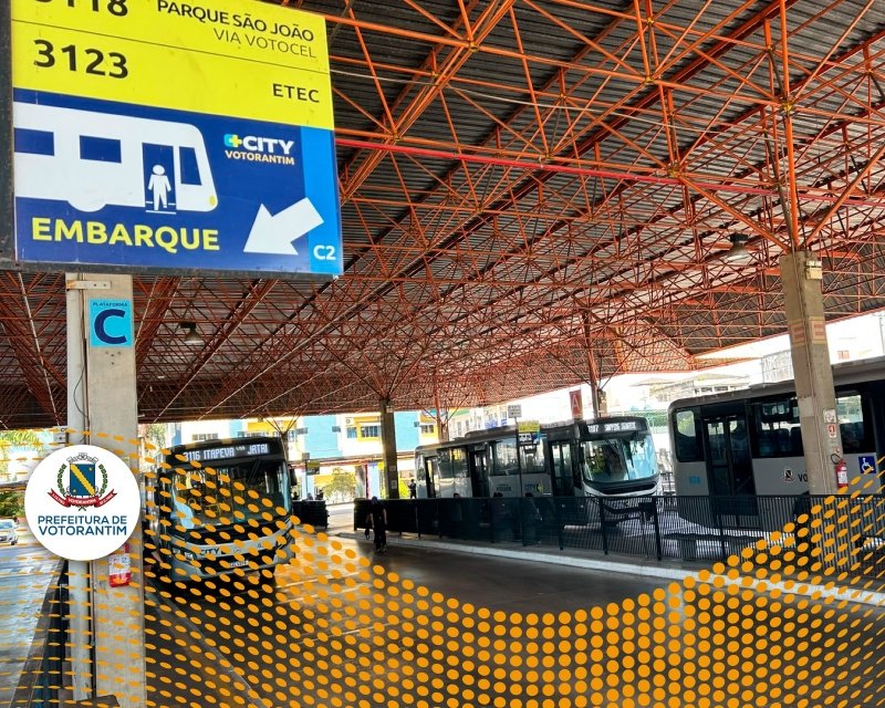 Ônibus municipais terão tarifa zero no domingo de eleição em Votorantim