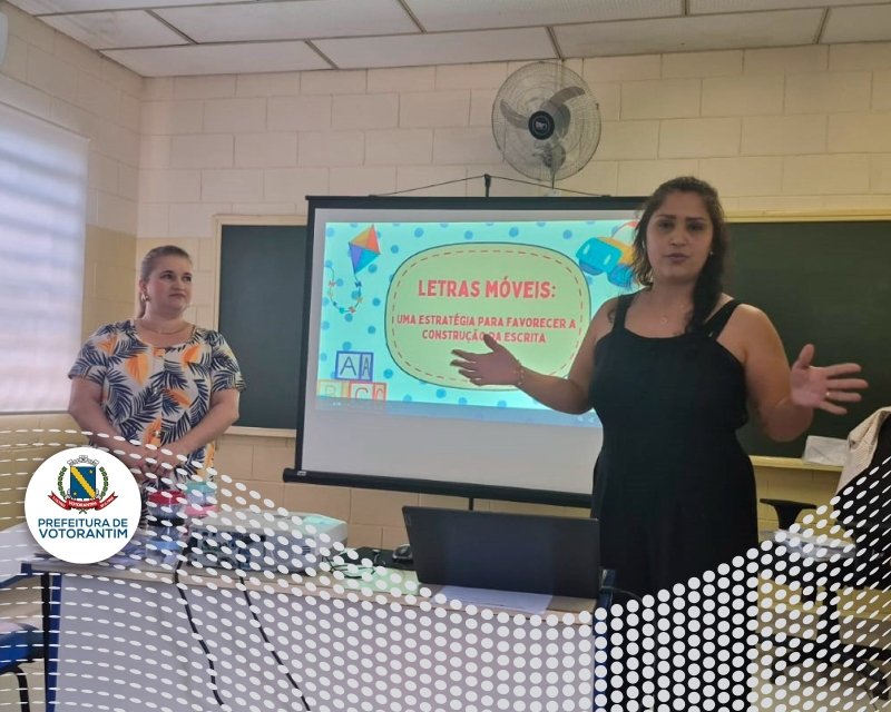 Professoras do sistema municipal apresentam boas práticas de alfabetização e educação matemática