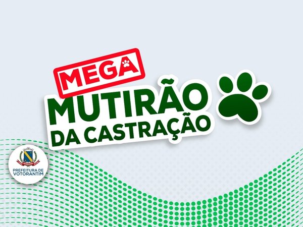 Meio Ambiente realiza nesta sexta as inscrições para novo Mega Mutirão da Castração