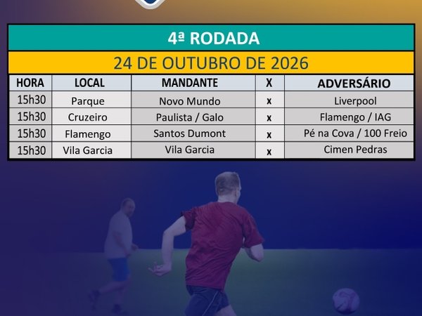 Líderes se enfrentam pelo Campeonato Veterano de Votorantim