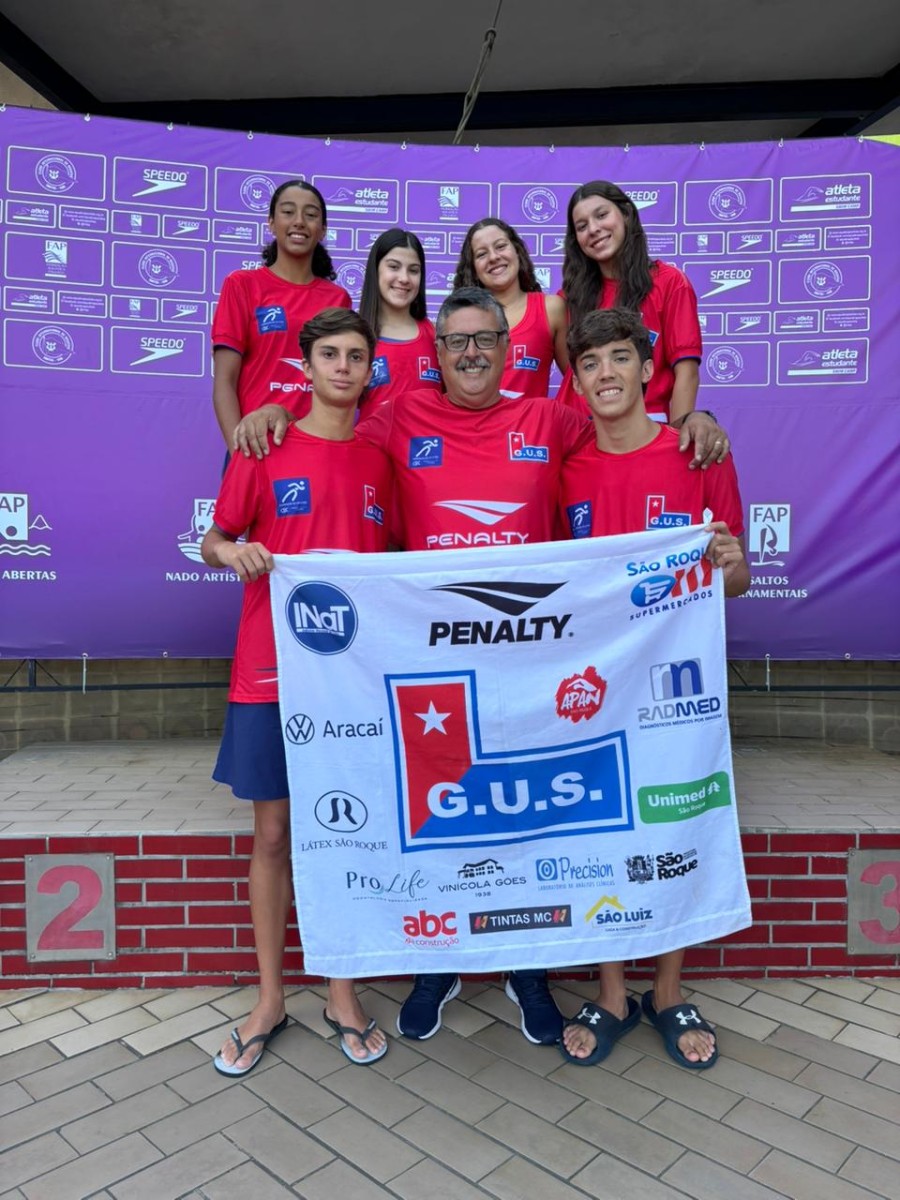 Grêmio União Sanroquense brilha no Campeonato Paulista Juvenil de Natação